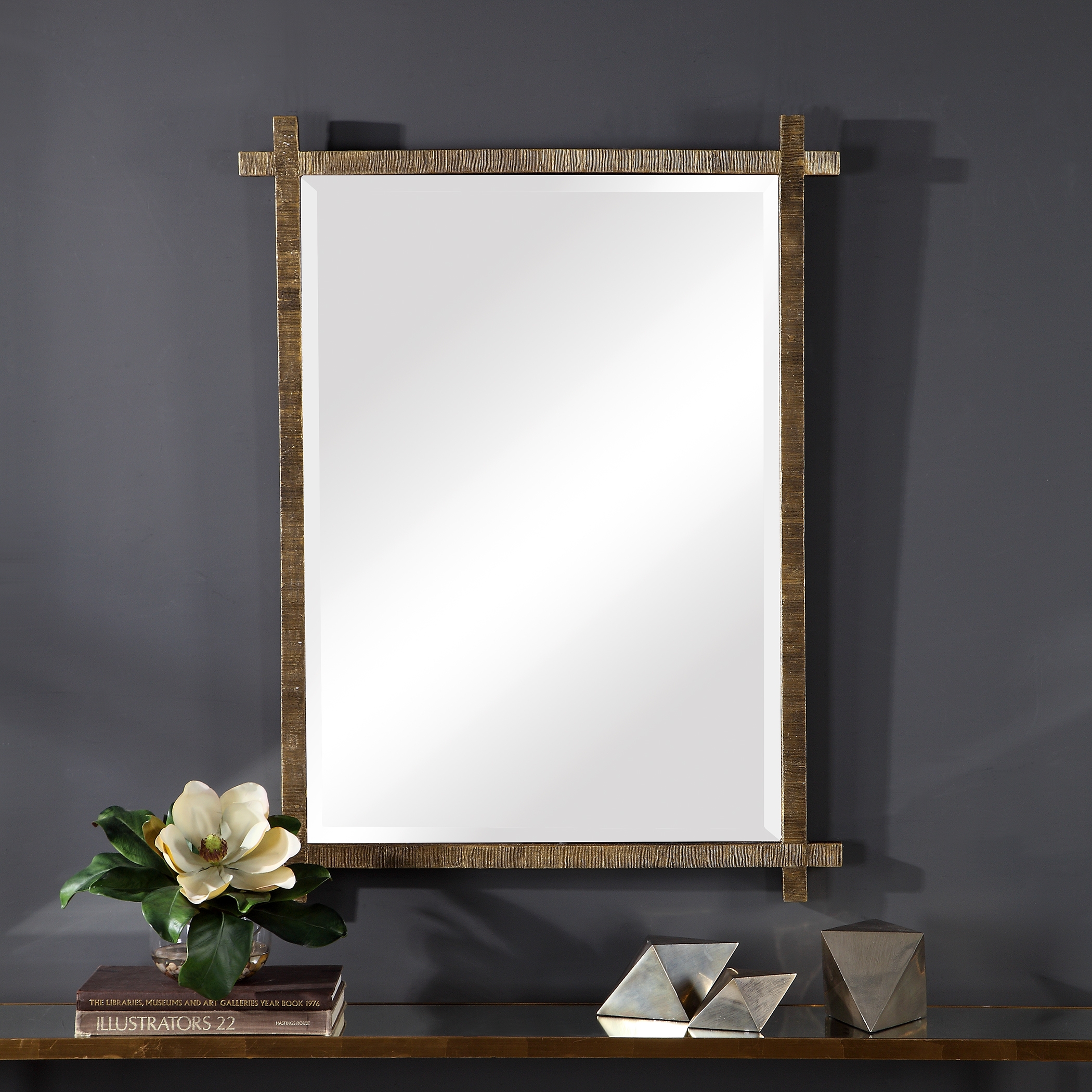 Abanu Gold Vanity Mirror - Image 2