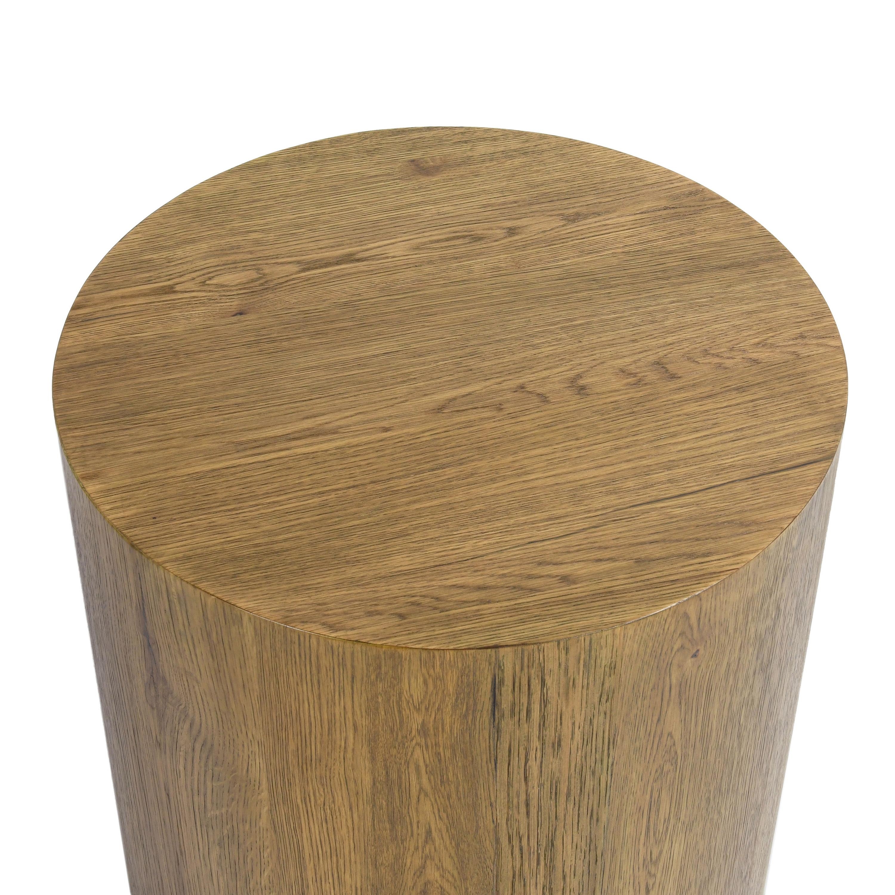 Layne 20" Round End Table Light Brown - Image 1