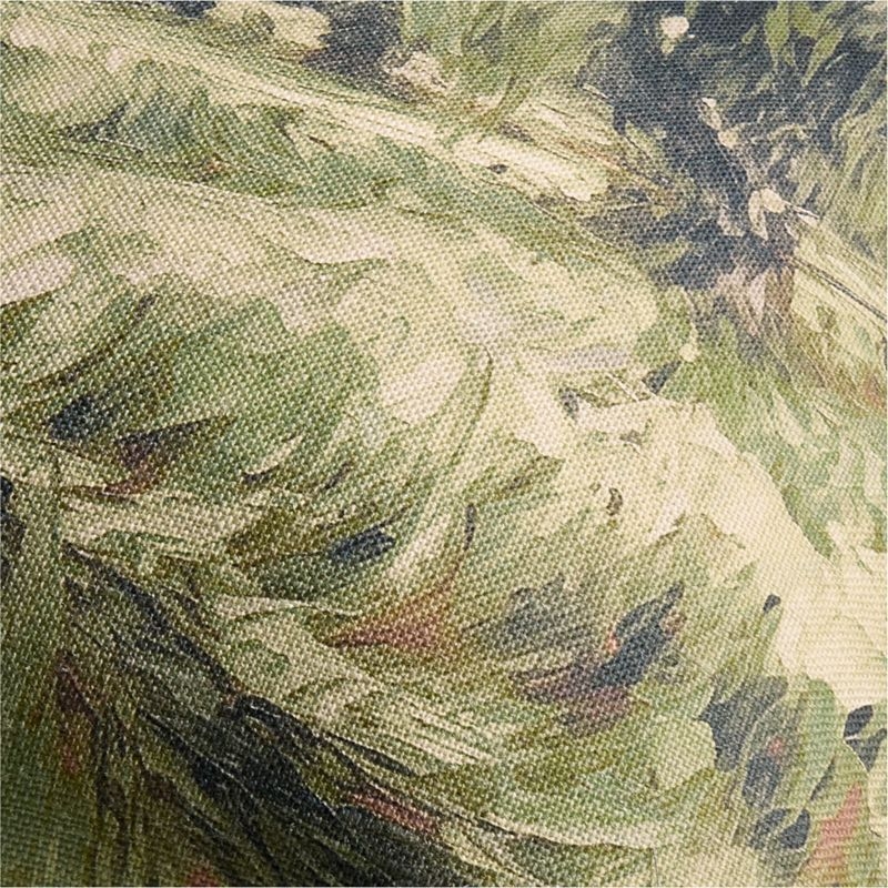 Tuscan Landscape 23"x23" Throw Pillow with Feather Insert - Image 3