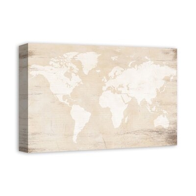 Map Panel - Unframed Painting Print on Canvas - Image 0
