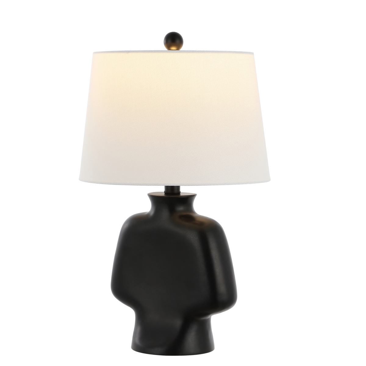 Johari 20.25 Inch Table Lamp - Black - Safavieh - Image 4
