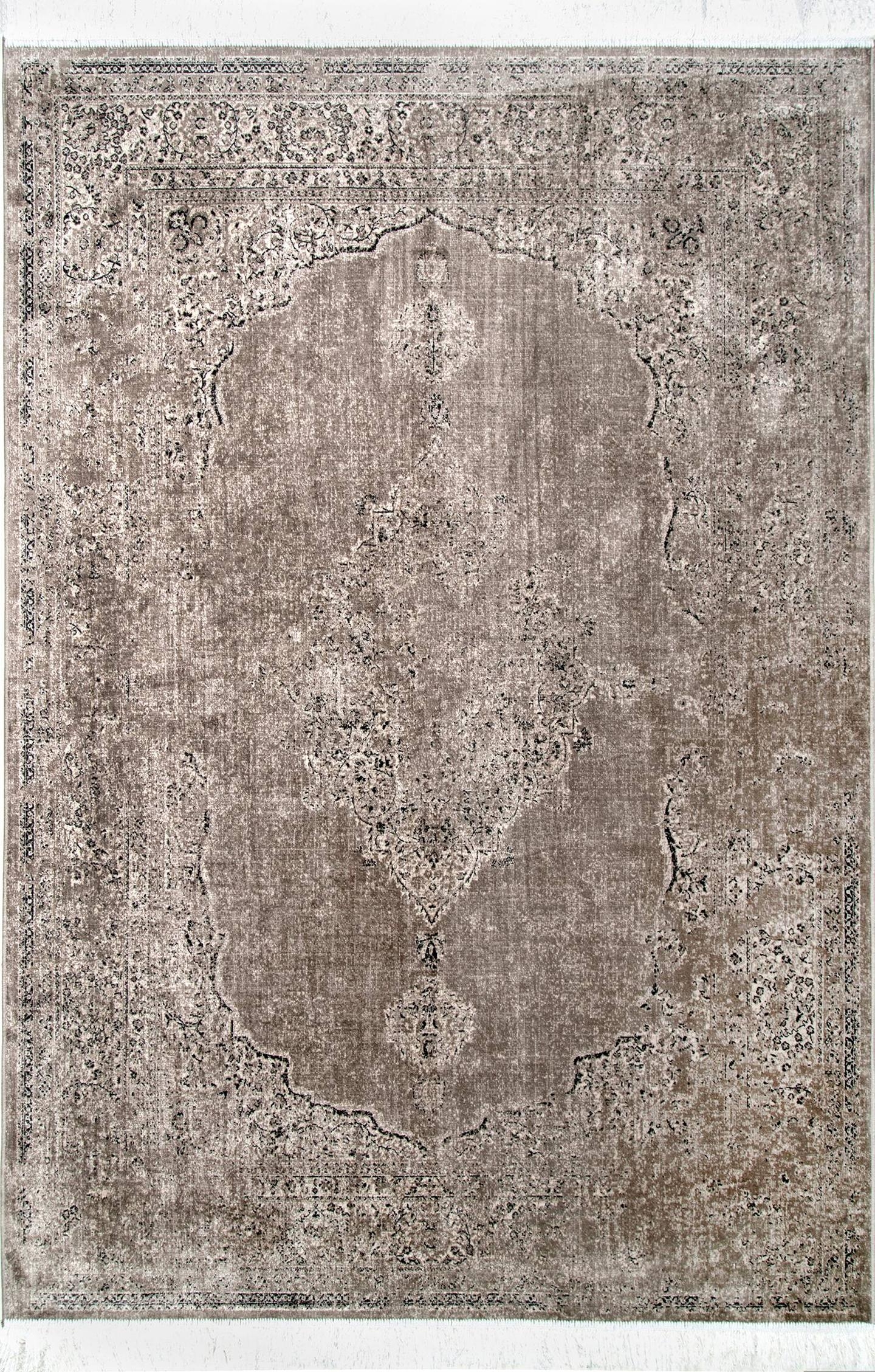 Vintage Medallion Cantrell Fringe Rug Area Rug - Image 0