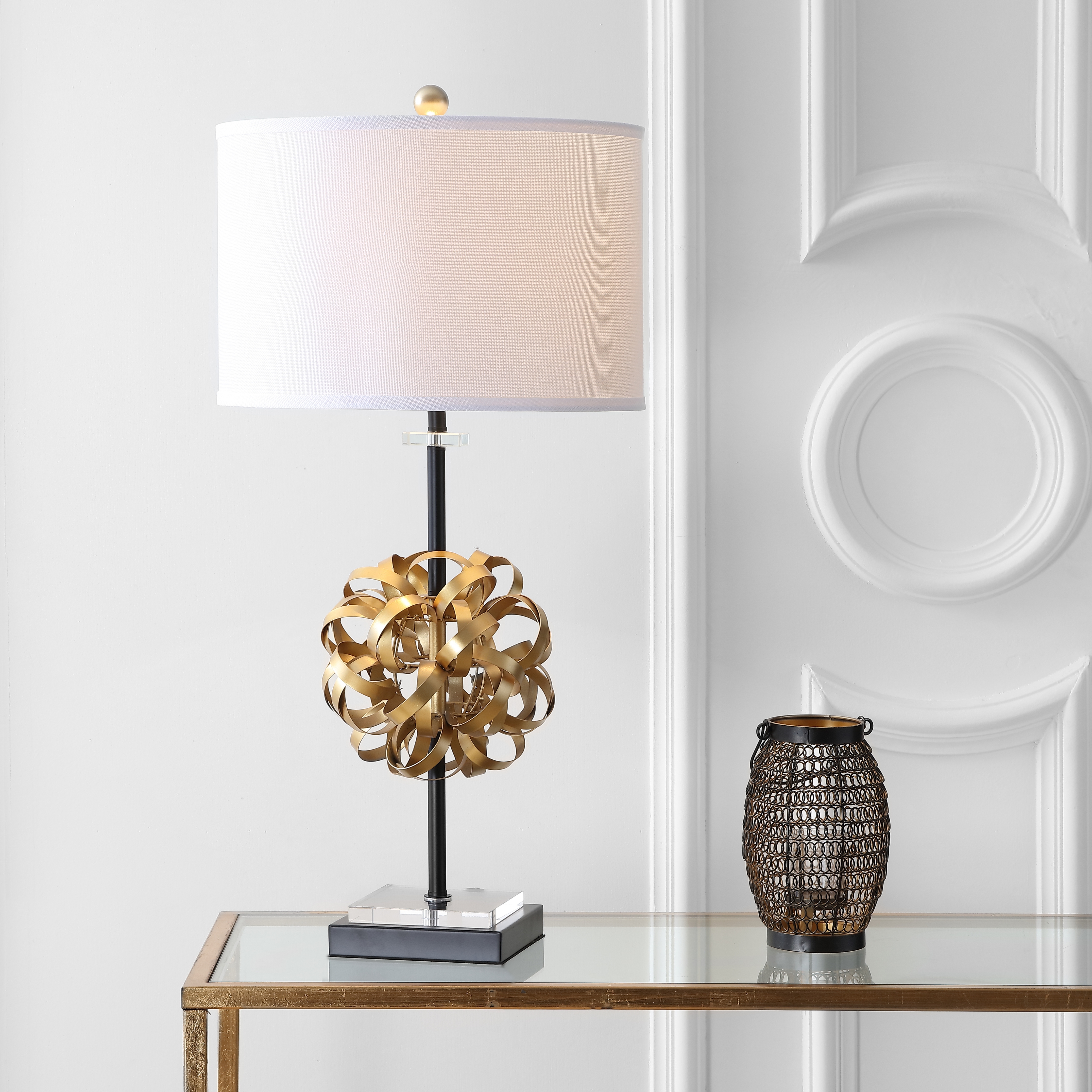 Lionel Table Lamp - Gold/Black - Safavieh - Image 0