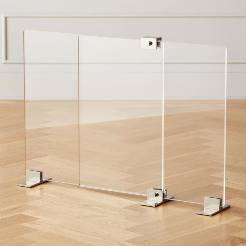 Keep 'Em Out/In Decorative Divider Clear by Jennifer Fisher - Image 1