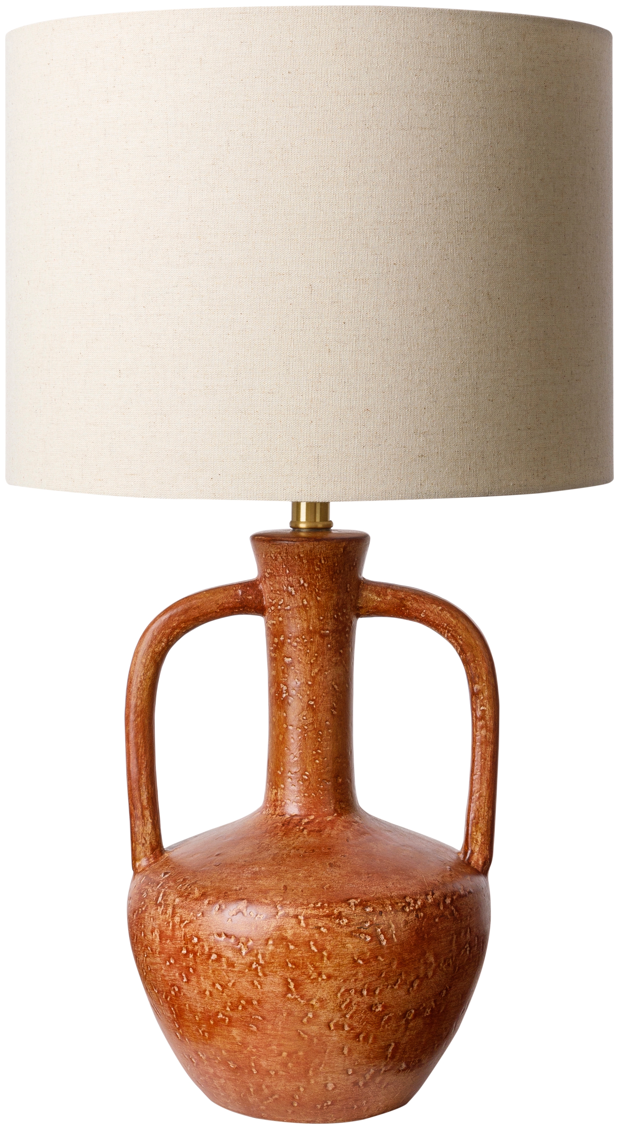Lorraine Tan Glazed 27"H x 15"W x 15"D Accent Table Lamp - Image 0
