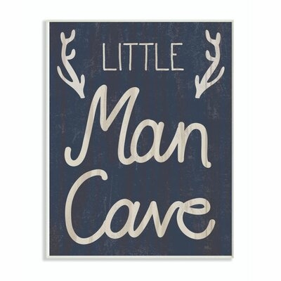 Scranton Little Man Cave Kids Wall Décor - Image 0