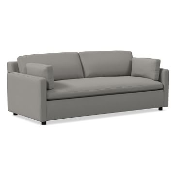 Marin 86" Sofa, Down, Performance Washed Canvas, Storm Gray, Concealed Support - Image 0