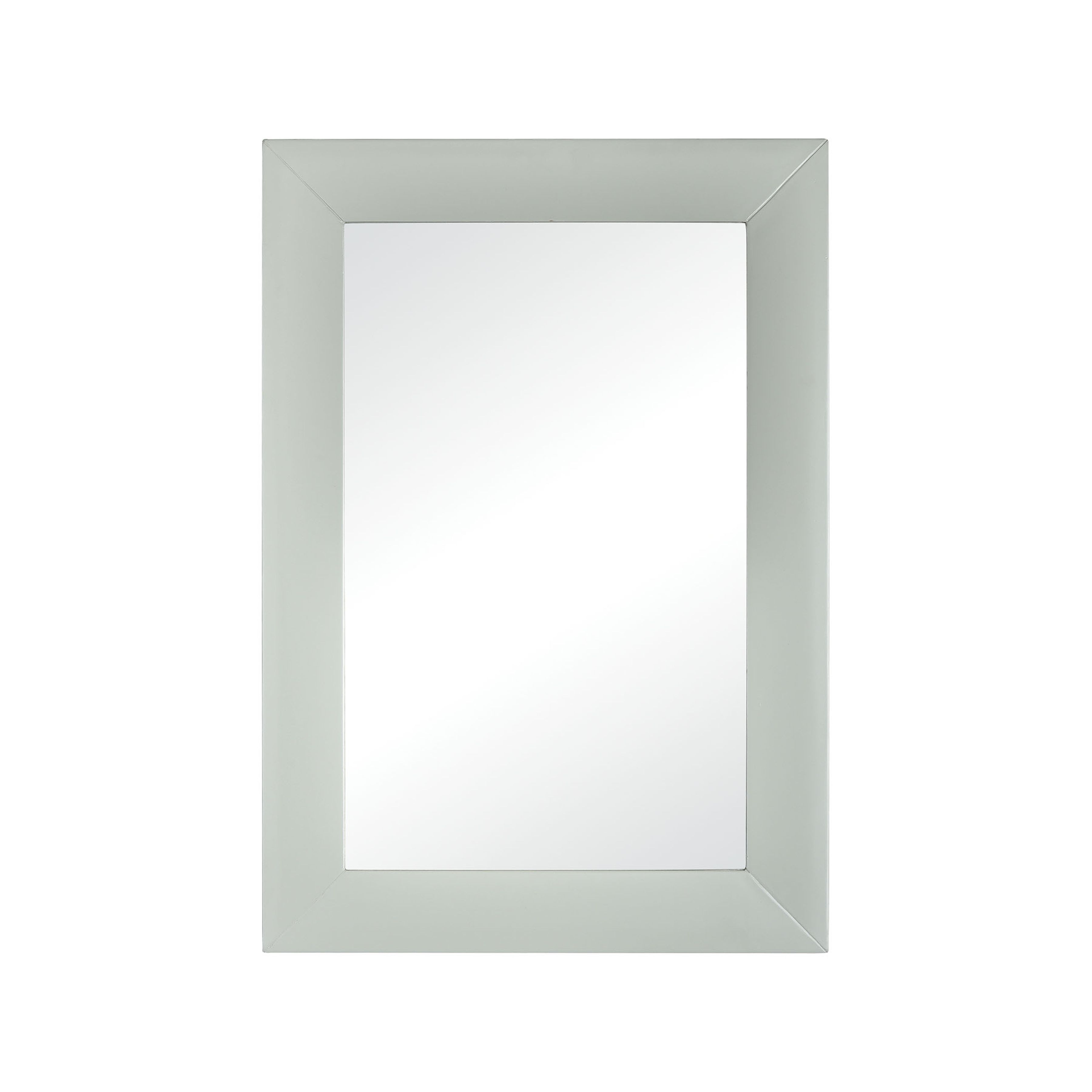 Aras 22-inch Mirror - Dove Grey - Image 0