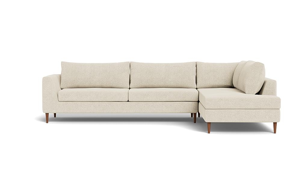 Asher 3-Seat Sectional with Right Bumper - Image 0