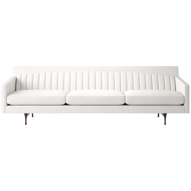 Symmetric Sofa 103" Curious Linen - Image 0
