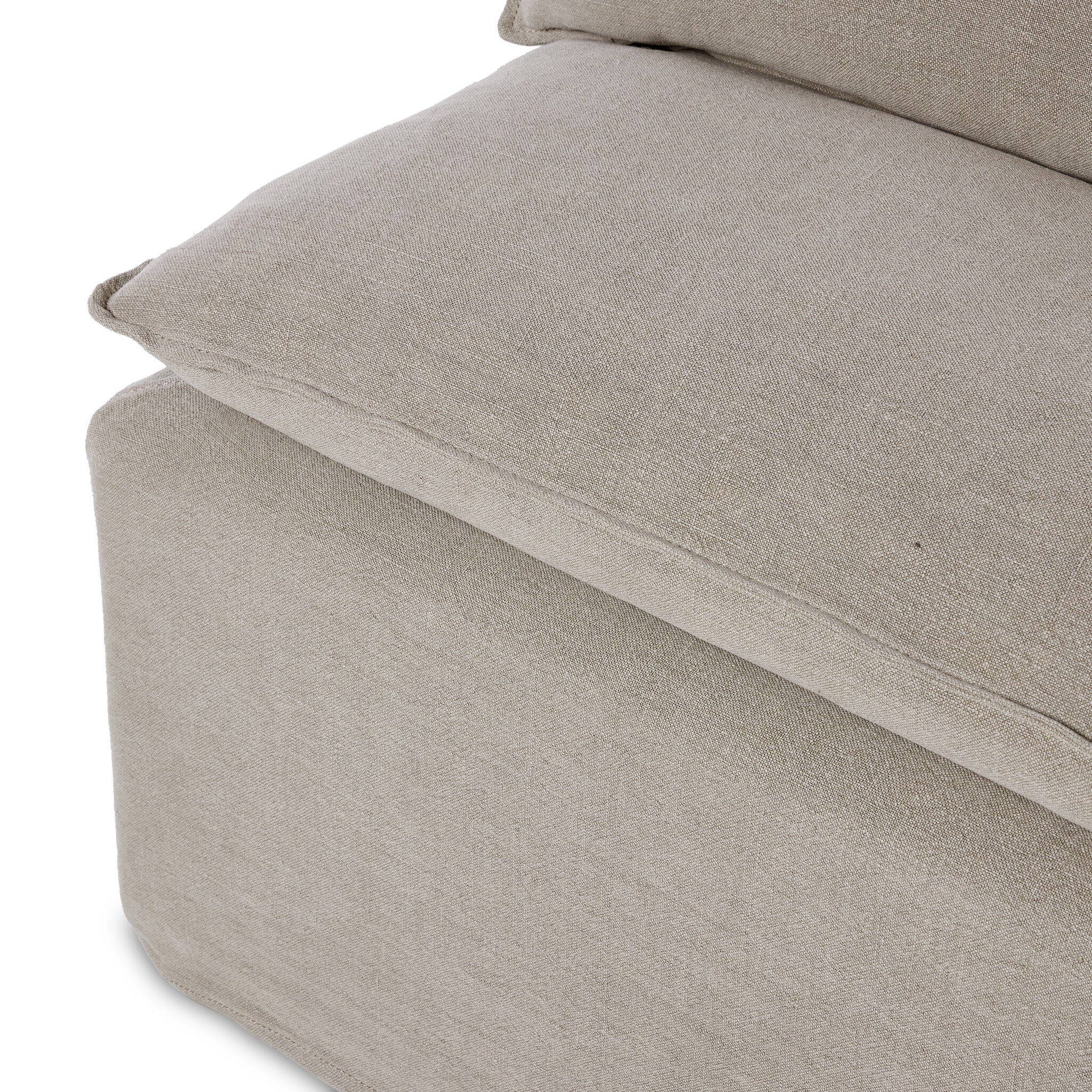 Build Your Own: Andre Slipcover Dining Banquette - Broadway Stone - Image 10