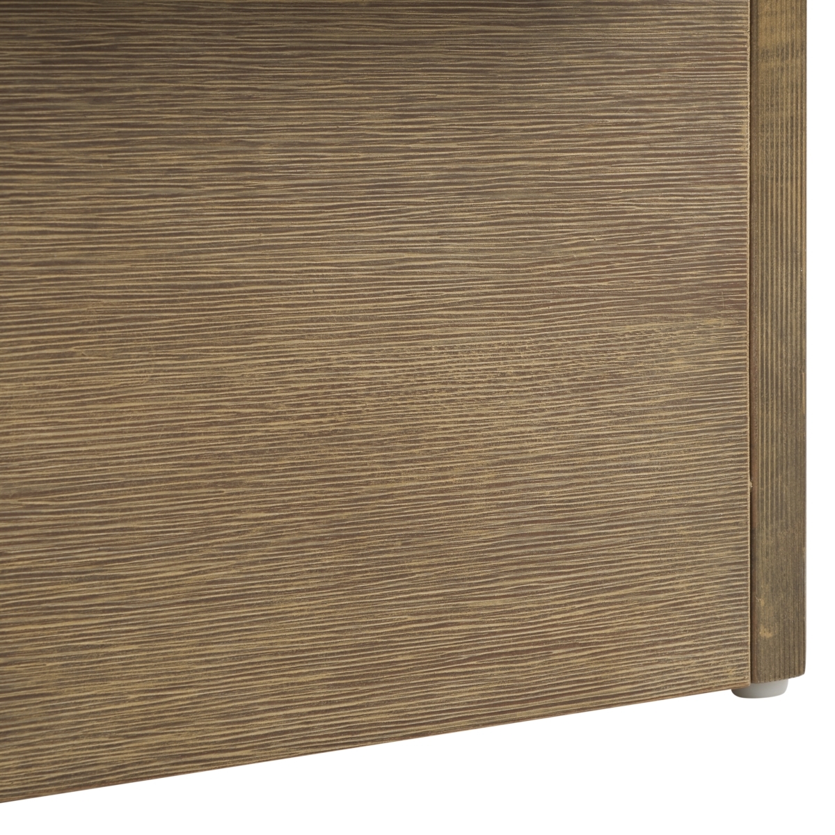 Vincent Wood Chaise Lounge Chair - Natural/Dark Brown - Image 4