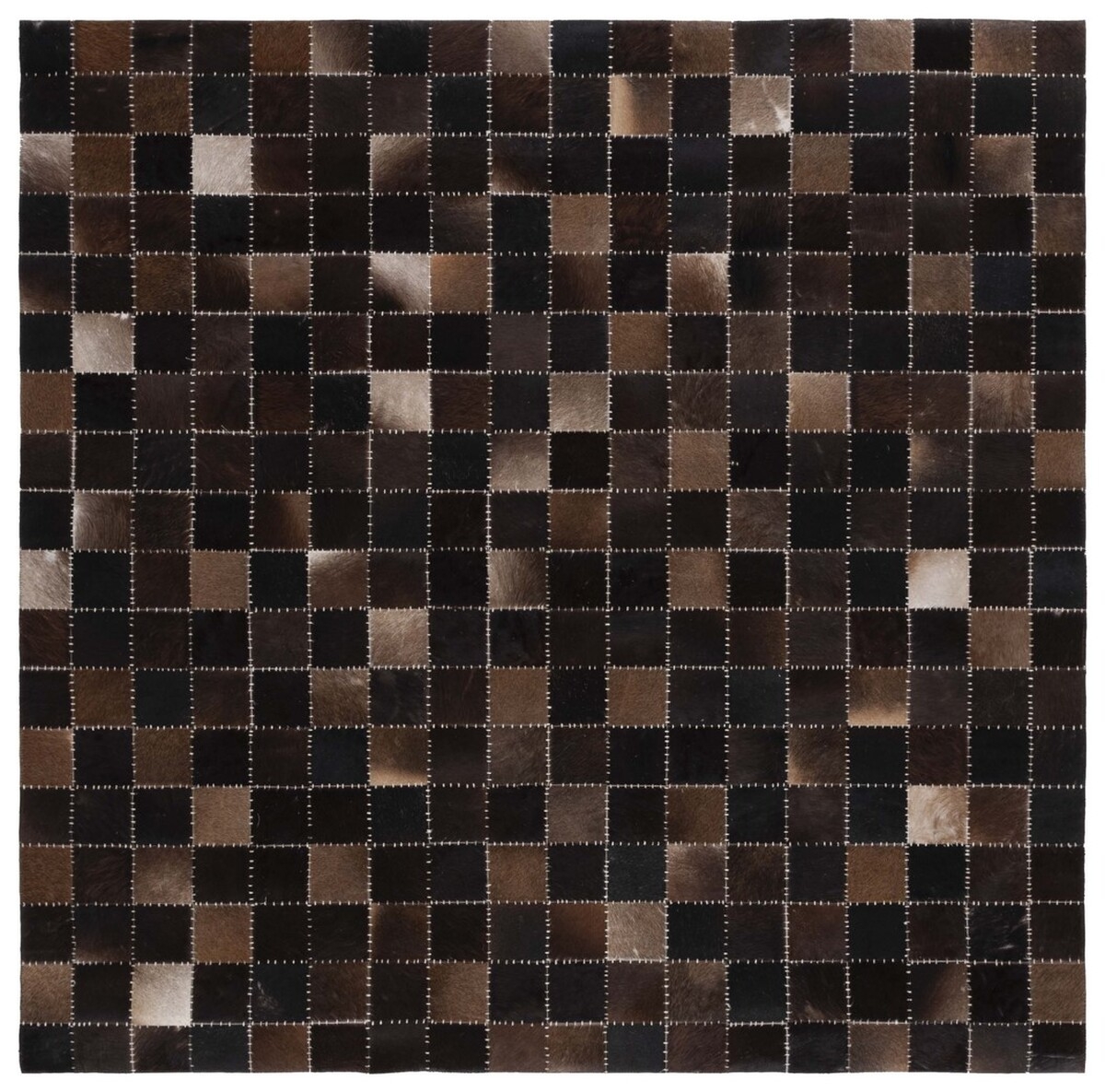 Safavieh Hand Woven Area Rug, STL815T, Brown/Beige, 6' X 6'  - Image 0