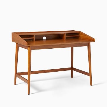 We Mid Century Collection Acorn 48 Inch Writing Desk - Image 2