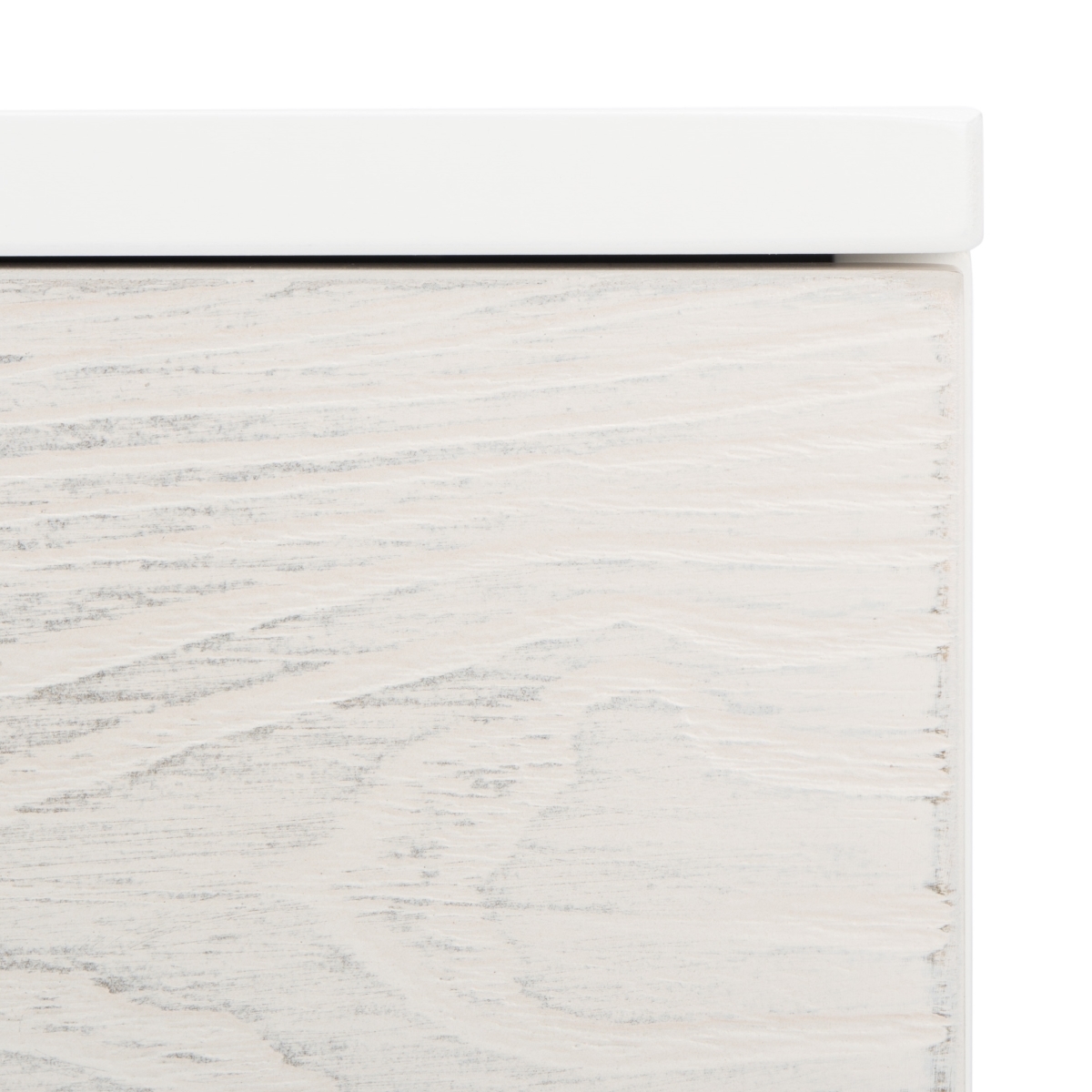 Genevieve Media Stand - White / White Washed - Safavieh - Image 2