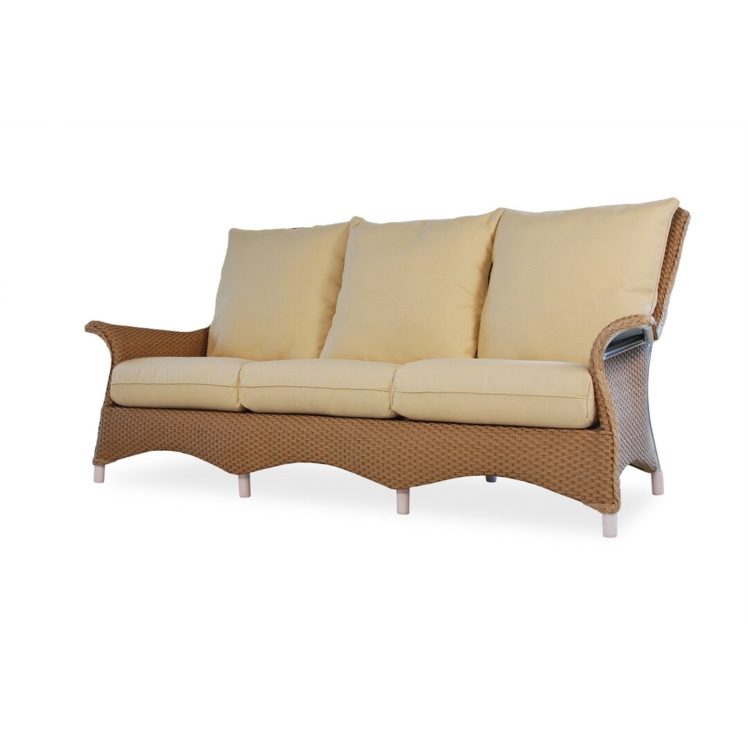 "Lloyd Flanders Mandalay Patio Sofa with Cushions" - Image 0