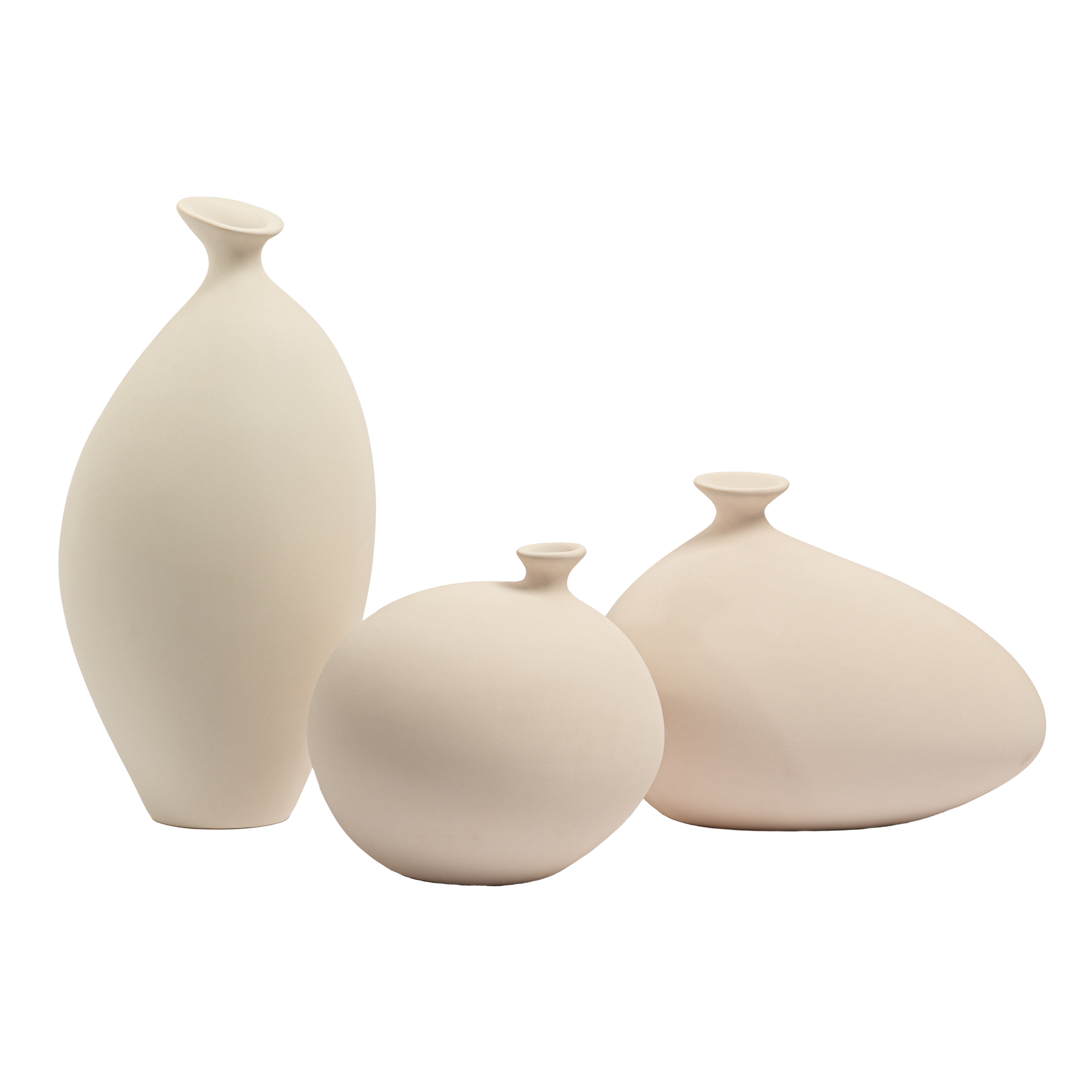 Cy Vase - Medium White - Image 1