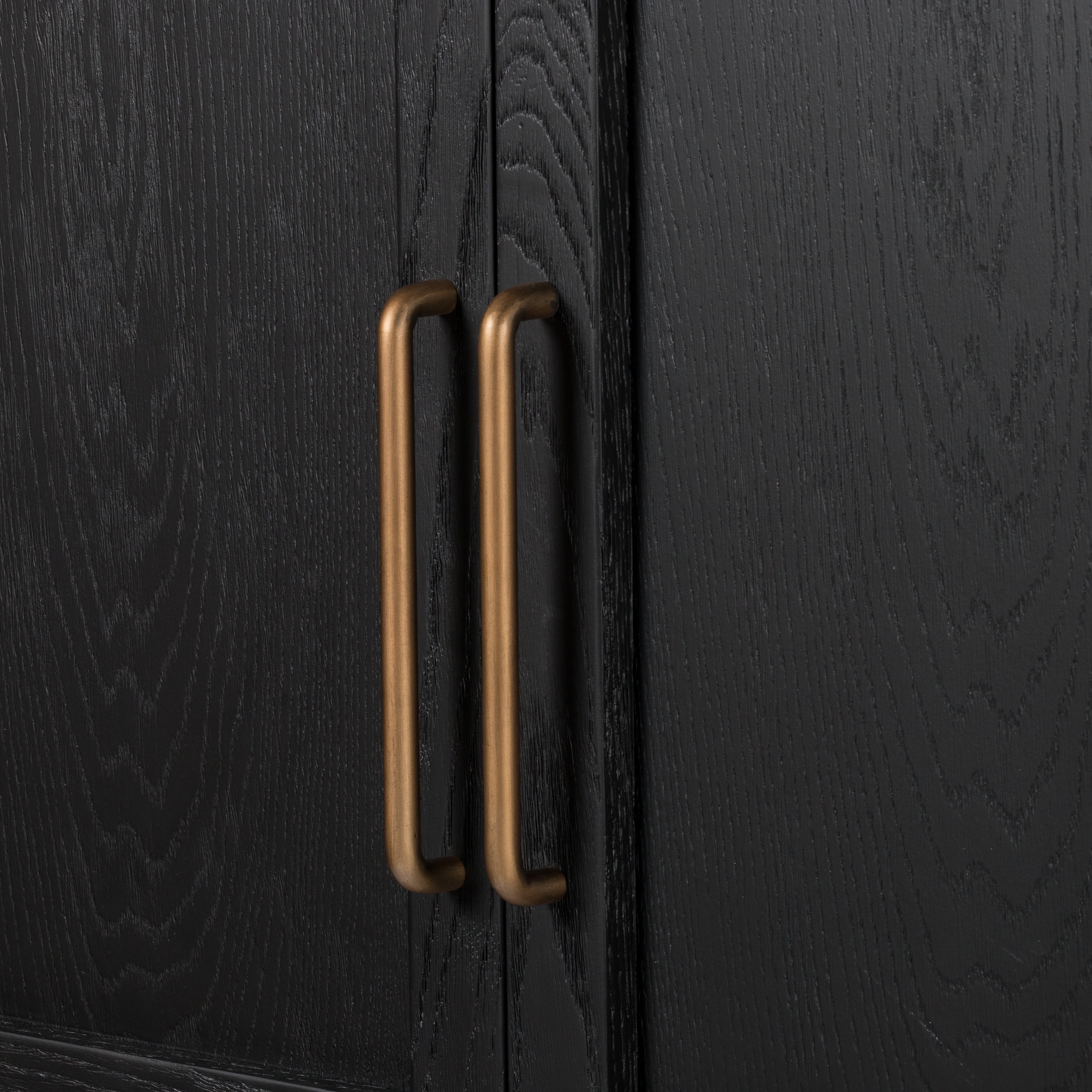 Tolle Panel Door Cabinet-Drifted Mat Blk - Image 12