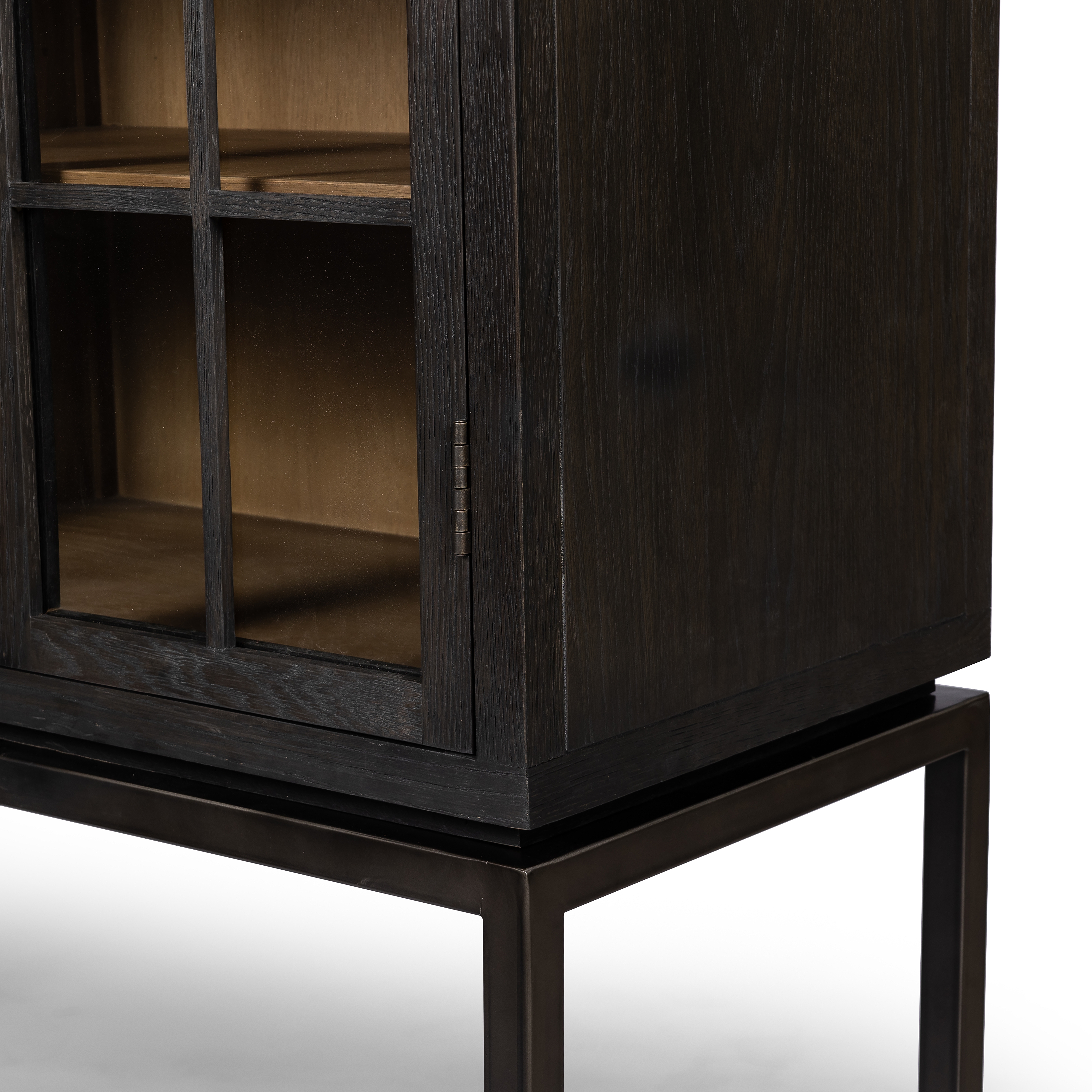 Palmer Cabinet-Charcoal Oak Veneer - Image 11