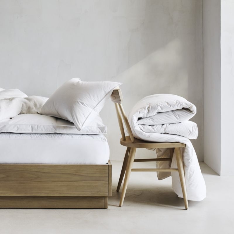 Classic Organic Cotton Down-Alternative Heavyweight Full/Queen Duvet Insert - Image 4