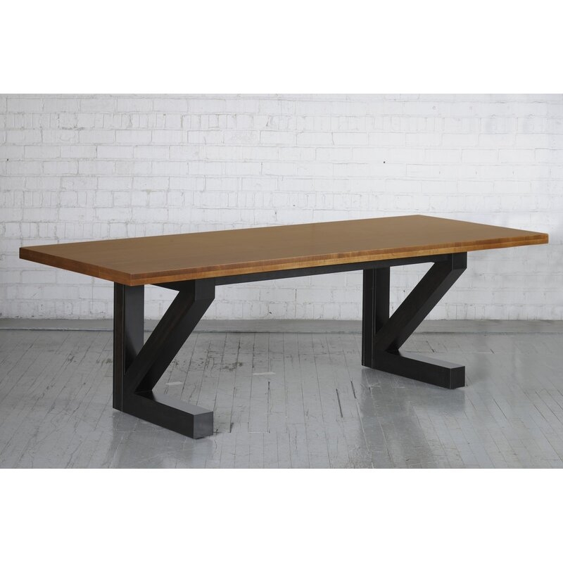 John Strauss Furniture Design, Ltd. Lake Shore 40"" Maple Solid Wood Double Pedestal Dining Table - Image 0