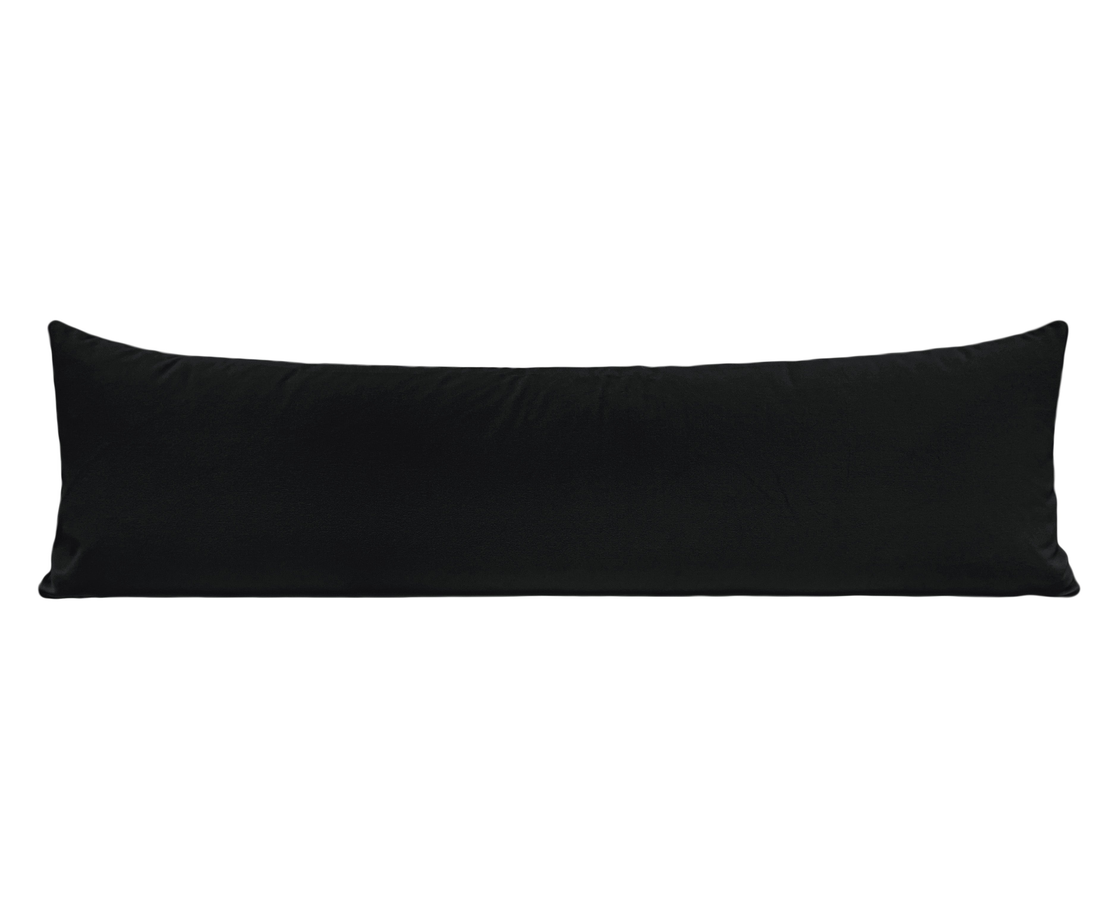 THE XL LUMBAR :: SIGNATURE VELVET // NOIR - BY THE YARD - Image 2