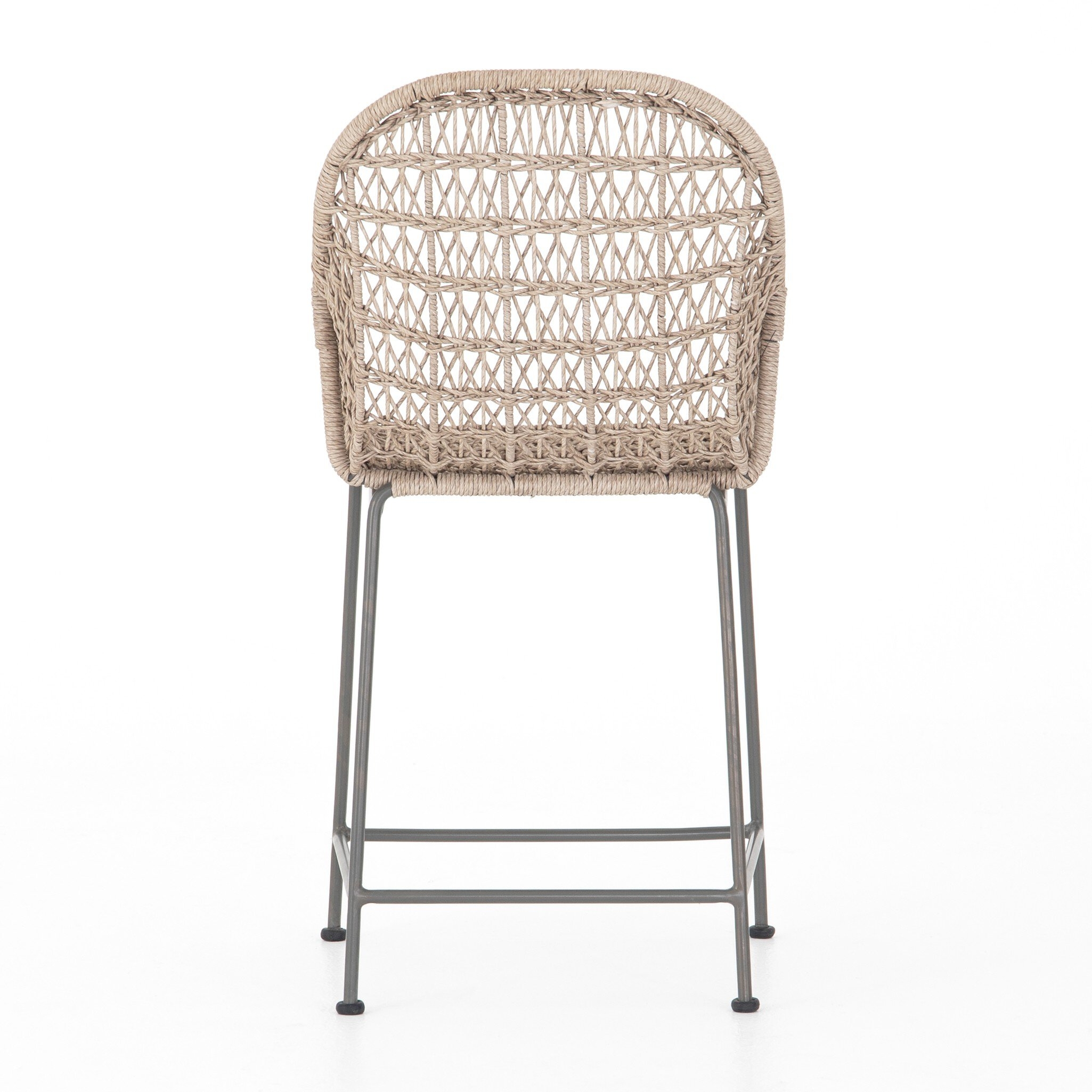 Bandera Outdoor Bar + Counter Stool - Grey Bronze - Image 4
