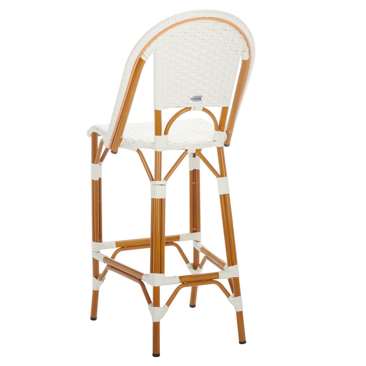 California Bar Stool - White - Safavieh - Image 8