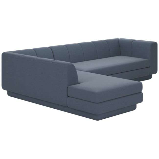 Yarrow 2-Piece L-Shaped Sectional Sofa with Left Arm  Como Harbor - Image 0