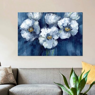 'Blooming Poppies' Print on Canvas - Image 0