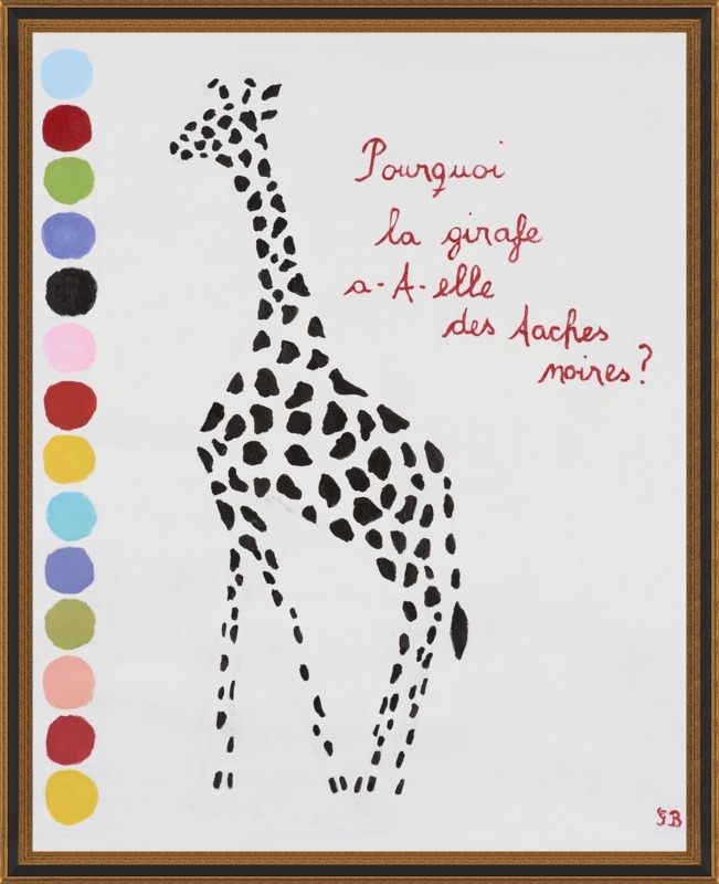 Giraffe by Gitte Brandt for Artfully Walls - Image 0
