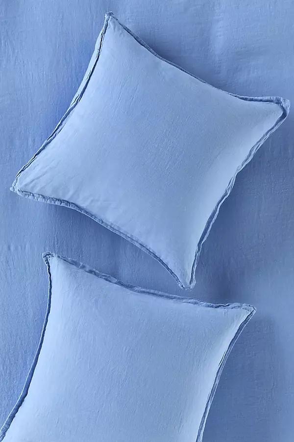 Washed Linen Euro Sham - Image 0