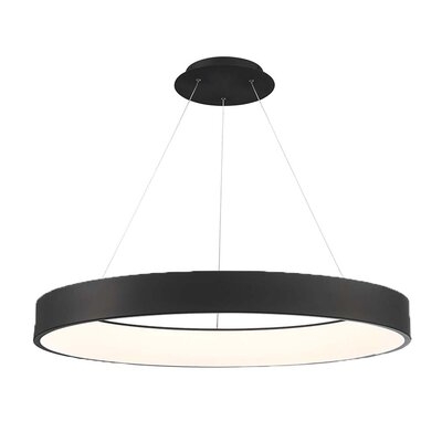 Romain 1 - Light Single Drum LED Pendant - Image 0