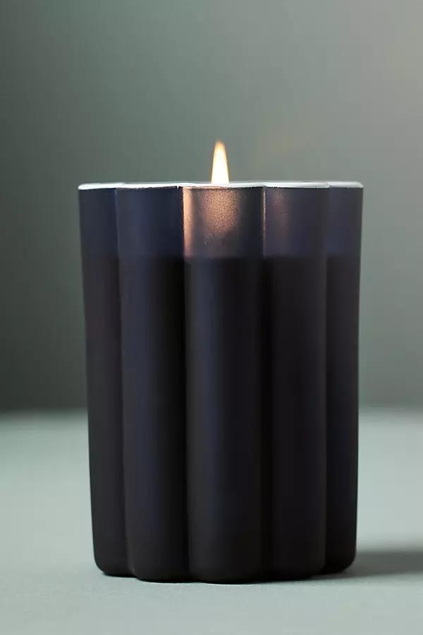 Scalloped Floral Neroli Grove Glass Candle - Image 0