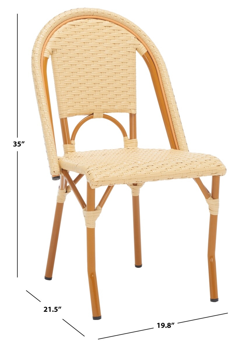 California Side Chair - Natural - Safavieh - Image 9