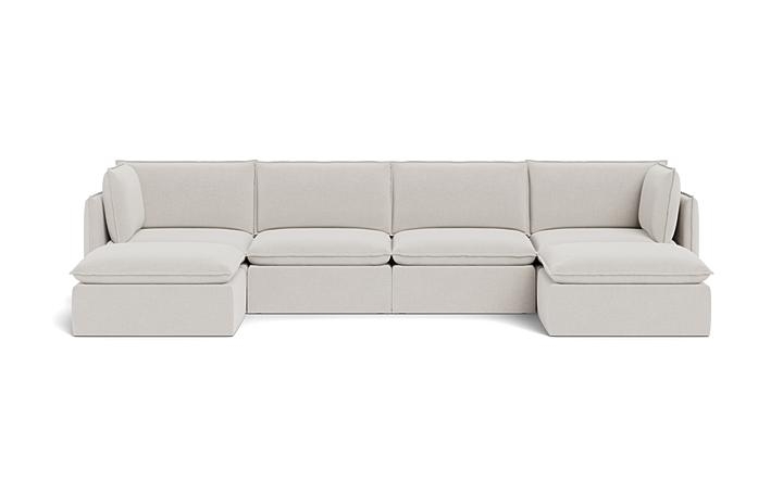 Josie Slipcovered Modular U-Shaped Sectional - Image 0