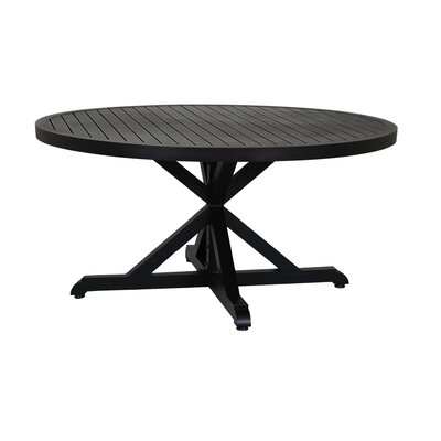 Currier Aluminum Dining Table - Image 0