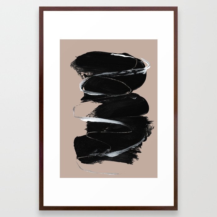 R1 Framed Art Print by Georgiana Paraschiv - Conservation Walnut - Large 24" x 36"-26x38 - Image 0