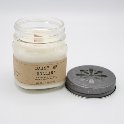 Daisy Me Rollin' Soy Candle - Image 0