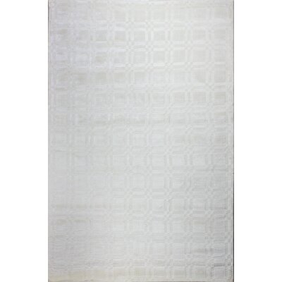 Ketilelf Hand-Knotted Snow Area Rug - Image 0
