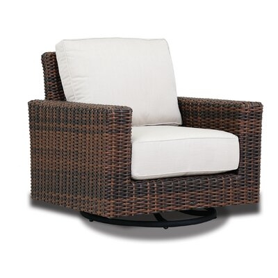 Lucey Swivel Rocker Patio Chair with Sunbrella Cushions - Image 0