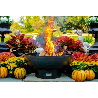 Harrogate Steel Wood Burning Fire Pit - Image 0