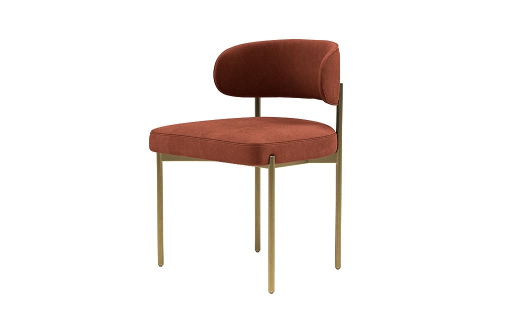 Hollis Metal Framed Upholstered Chair - Image 2