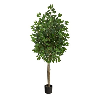 64In. Ficus Artificial Tree UV Resistant (Indoor/Outdoor) - Image 0