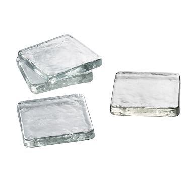 Slab Glass Coasters, Set of 4 - Image 0