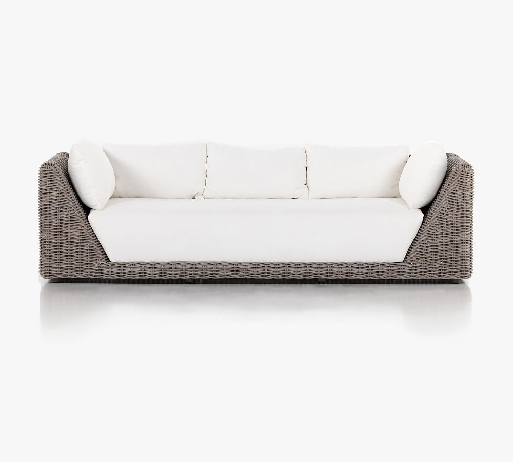 Whitehawk Woven 97" Sofa, Natural - Image 0