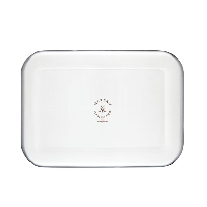 Hestan Provisions Large 17" Stainless Steel Roasting Pan with Rack - Image 5