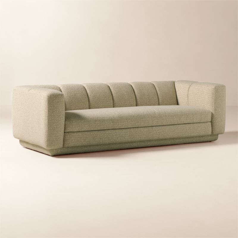 Yarrow 97" Sofa Como Taupe - Image 5