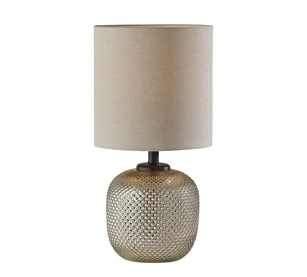 Rosalynn Glass Table Lamp, Dark Bronze - Image 0