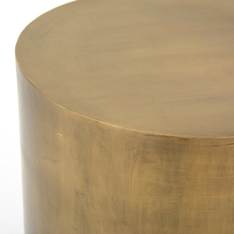 Four Hands Beulah Drum End Table - Image 4
